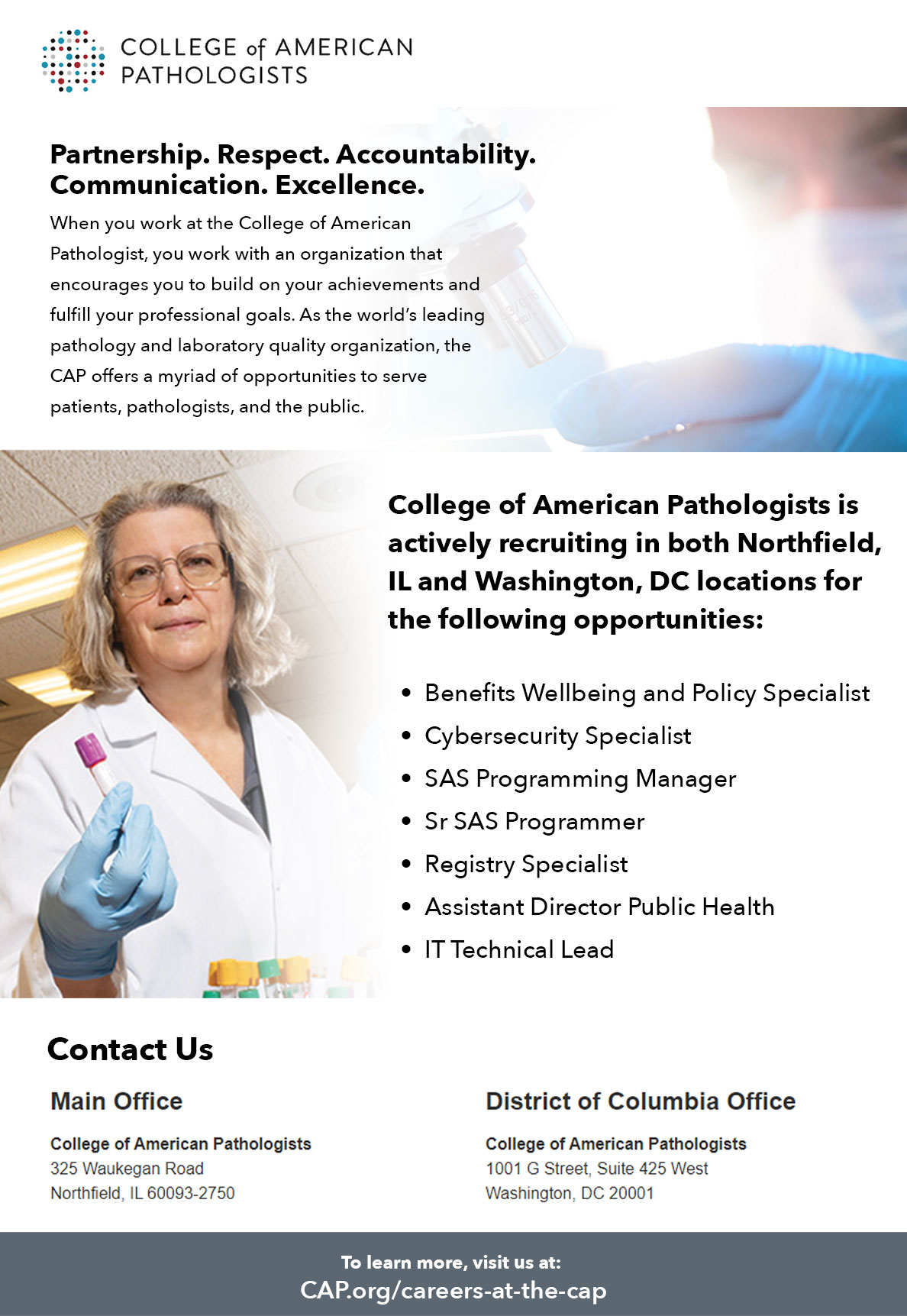 CollegeOfAmericanPathologistsAd_v1